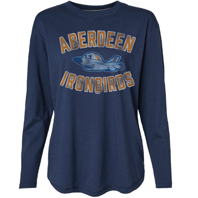 Aberdeen IronBirds - Women's Relaxed Long Sleeve Gooseneck Tee