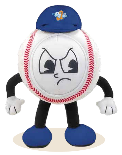 Aberdeen IronBirds - Baseball Friend Plush with 3 Expressions
