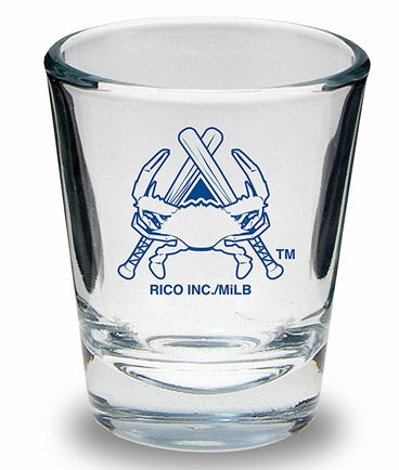 Aberdeen IronBirds - Alternate Crab Logo Shot Glass