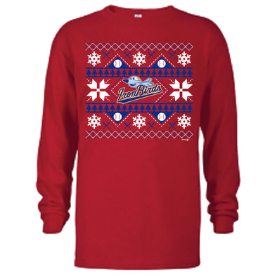 Aberdeen IronBirds - Holiday Long Sleeve Youth T-Shirt